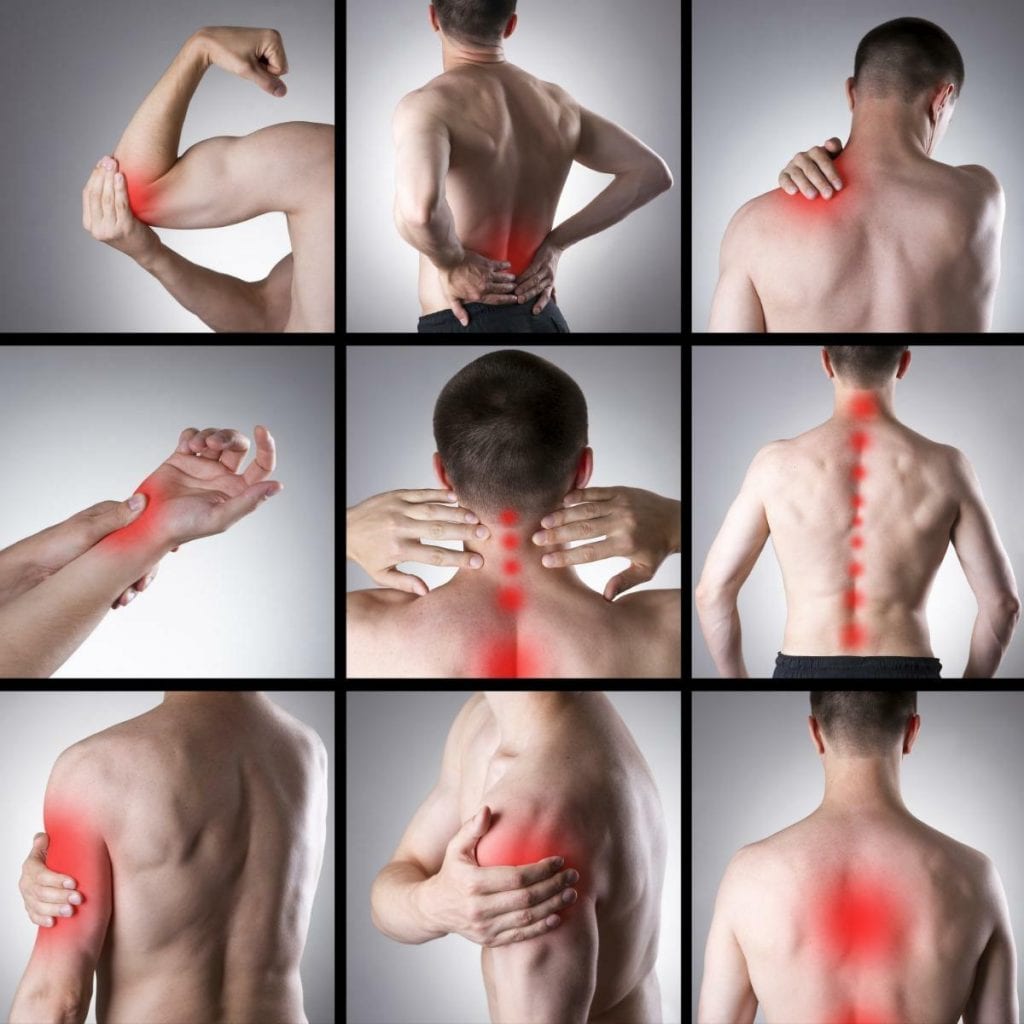 back pain and body pain needing chiropractor