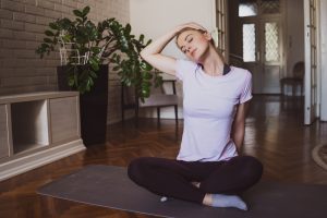 at-home whiplash exercises recovery