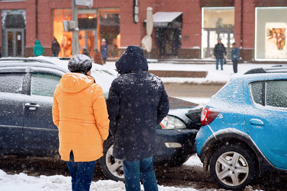 winter injury risks car accident
